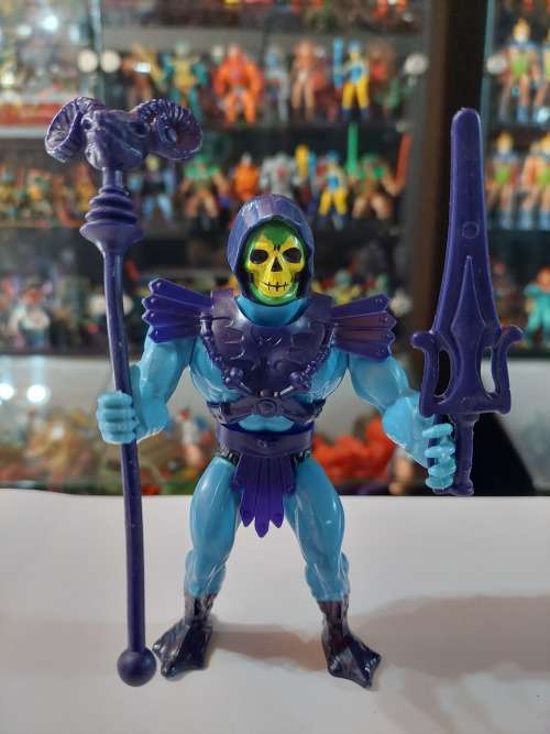 1981 Complete HONG KONG Skeletor of He-Man Masters of the Universe #32 (MOTU) Vintage Figure