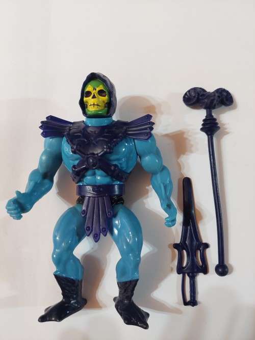 1981 Complete HONG KONG Skeletor of He-Man Masters of the Universe #32 (MOTU) Vintage Figure