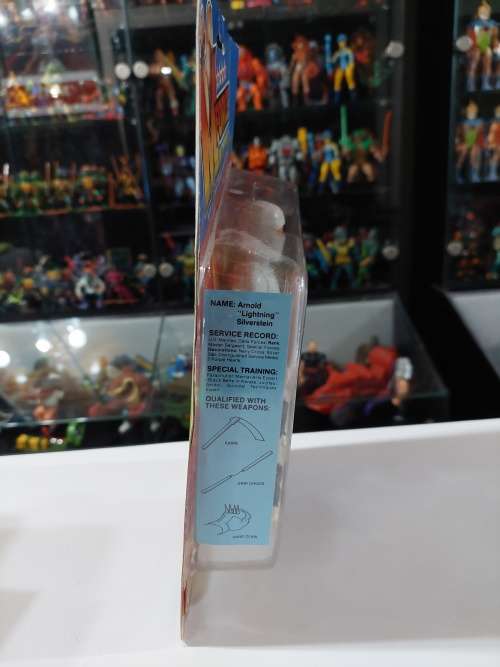 1986 M.FORCE ON CARD LIGHTNING Vintage Figure