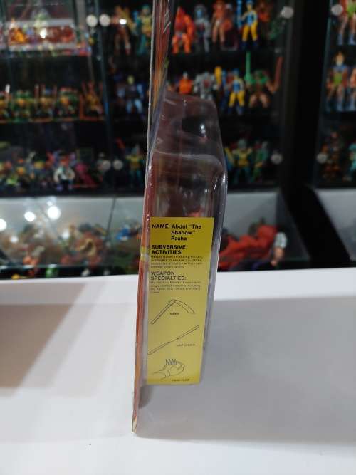 1986 M.FORCE ON CARD THE SHADOW Vintage Figure