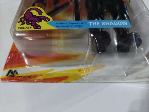 1986 M.FORCE ON CARD THE SHADOW Vintage Figure