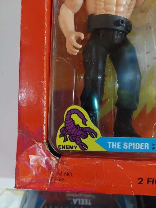 1986 M.FORCE BOXED RARE DOUBLE MUSCLE FIGHTING FOES Vintage Figure
