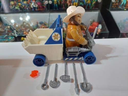 BraveStarr 1986 Deputy Fuzz With Prairie Rocket Vintage Figure 32