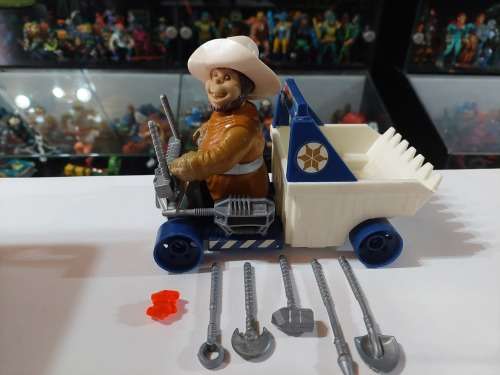 BraveStarr 1986 Deputy Fuzz With Prairie Rocket Vintage Figure 32