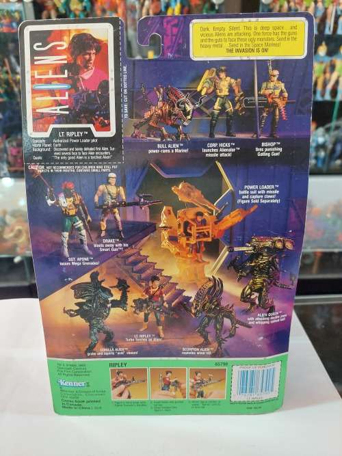 MOC 1992 KENNER ALIENS LT.RIPLEY
