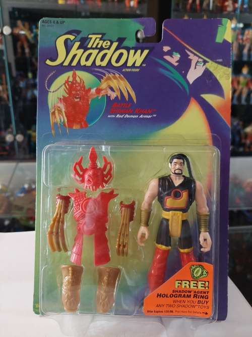 MOC 1994 THE SHADOW `BATTLE SHIWAN KHAN Vintage Figure