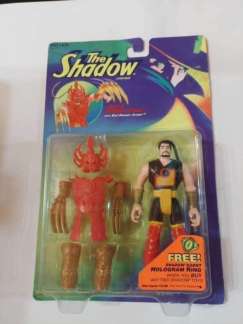 MOC 1994 THE SHADOW `BATTLE SHIWAN KHAN Vintage Figure