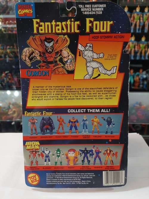 MOC 1995 FANTASTIC FOUR `GORGON Vintage Figure