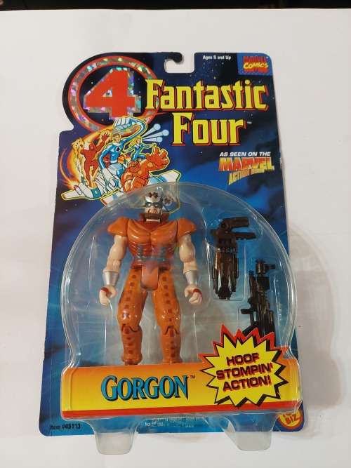 MOC 1995 FANTASTIC FOUR `GORGON Vintage Figure