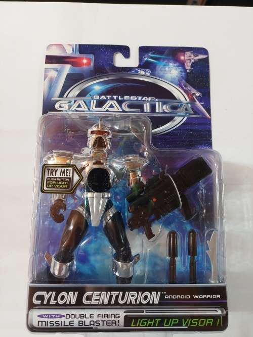 MOC 1996 BATTLESTAR GALACTICA CYLON CENTURION Figure