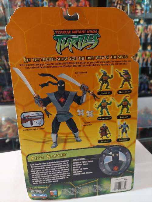 2002 MOC TMNT FOOT SOLDIER Teenage Mutant Ninja Turtles