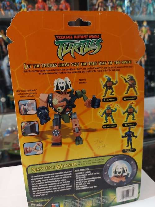 2003 MOC TMNT NANOTECH MONSTER Teenage Mutant Ninja Turtles