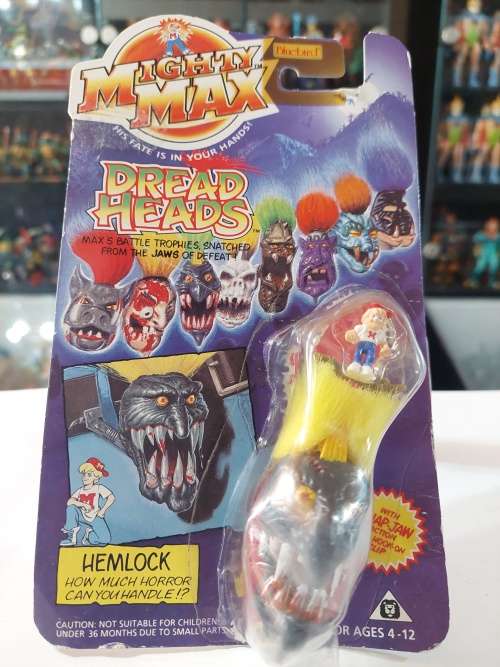 MOC 1993 MIGHTY MAX HEMLOCK Vintage Figures