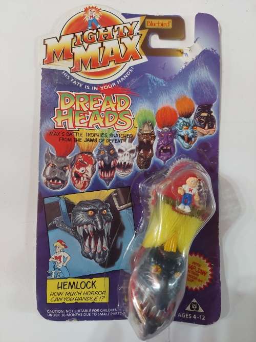 MOC 1993 MIGHTY MAX HEMLOCK Vintage Figures