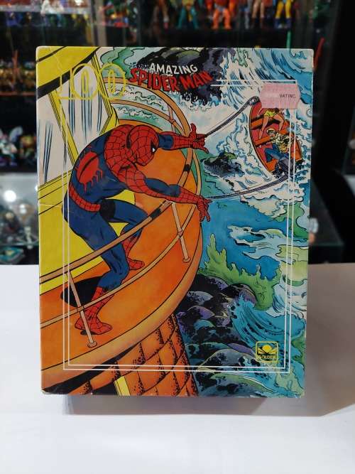1988 Complete AMAZING SPIDERMAN 100 Piece Puzzle Vintage Figures