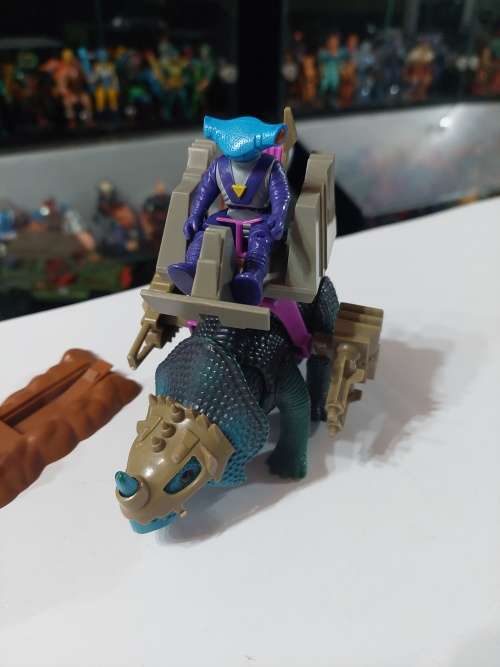 Dino Riders 1987 MONOCLONIUS WITH MAKO Vintage Figure