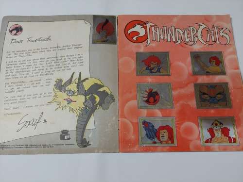 1986 Thundercats Panini Sticker Album 258/264 STICKERS PRESENT Vintage Figure 20
