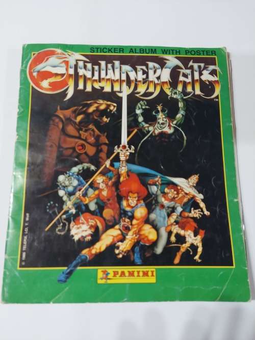 1986 Thundercats Panini Sticker Album 247/264 STICKERS PRESENT Vintage Figure 30