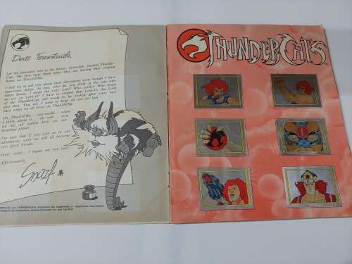 1986 Thundercats Panini Sticker Album 247/264 STICKERS PRESENT Vintage Figure 30