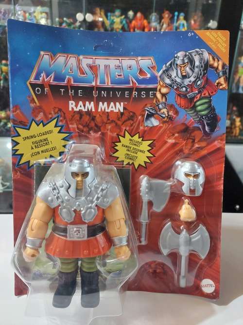 Masters Of The Universe (Motu) Origins RAM MAN Figure Moc