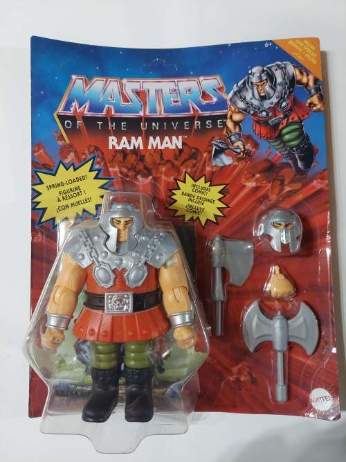 Masters Of The Universe (Motu) Origins RAM MAN Figure Moc