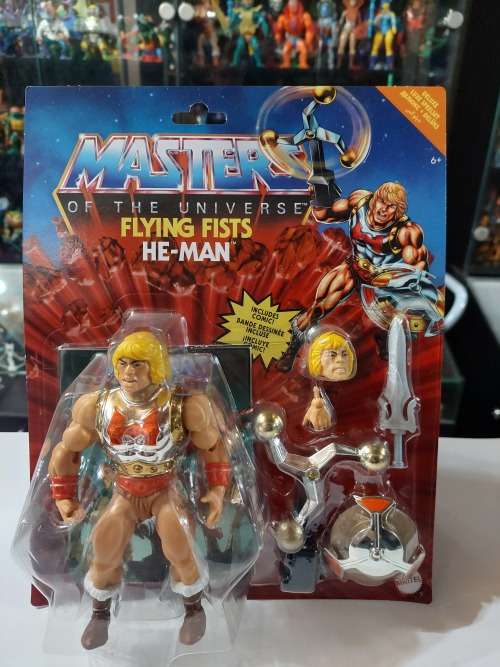 Masters Of The Universe (Motu) Origins FLYING FISTS HE-MAN Figure Moc