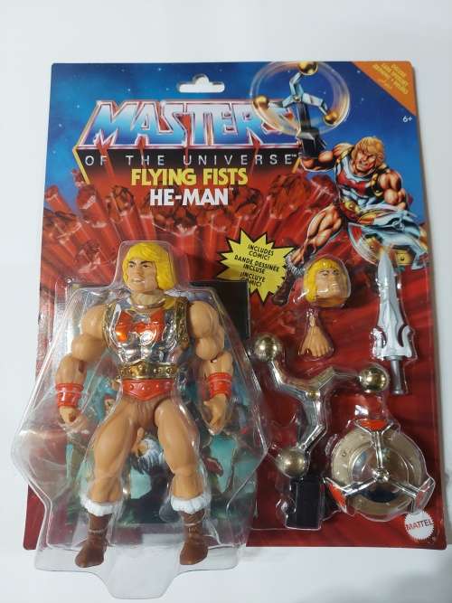 Masters Of The Universe (Motu) Origins FLYING FISTS HE-MAN Figure Moc