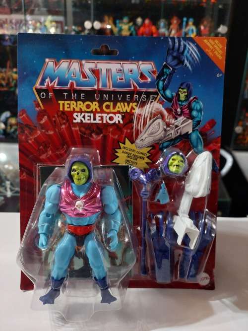 Masters Of The Universe (Motu) Origins TERROR CLAWS SKELETOR Figure Moc