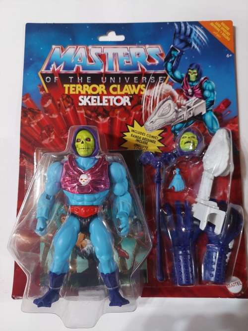 Masters Of The Universe (Motu) Origins TERROR CLAWS SKELETOR Figure Moc