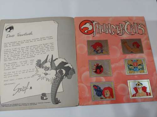1986 Thundercats Panini Sticker Album 246/264 STICKERS PRESENT Vintage Figure 40