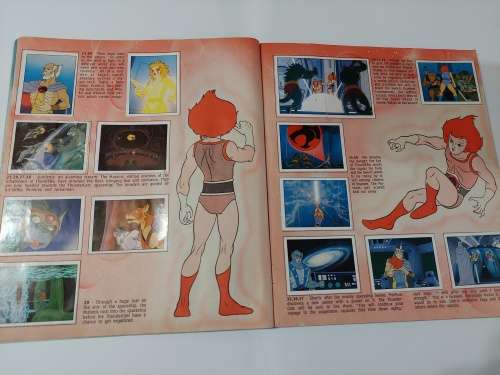 1986 Thundercats Panini Sticker Album 246/264 STICKERS PRESENT Vintage Figure 40
