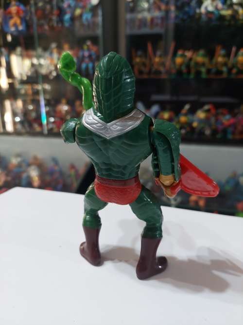 1986 Complete King Hiss of He-Man-Masters of the Universe 39 (MOTU) Vintage Figure