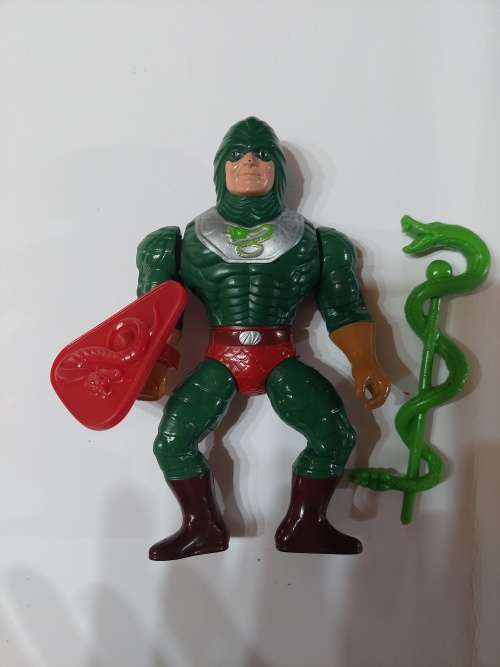 1986 Complete King Hiss of He-Man-Masters of the Universe 39 (MOTU) Vintage Figure