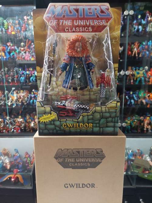MOTUC GWILDOR (MOC) Masters Of The Universe Classics Figure He-Man