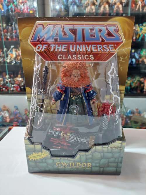 MOTUC GWILDOR (MOC) Masters Of The Universe Classics Figure He-Man