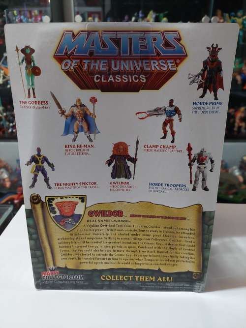 MOTUC GWILDOR (MOC) Masters Of The Universe Classics Figure He-Man