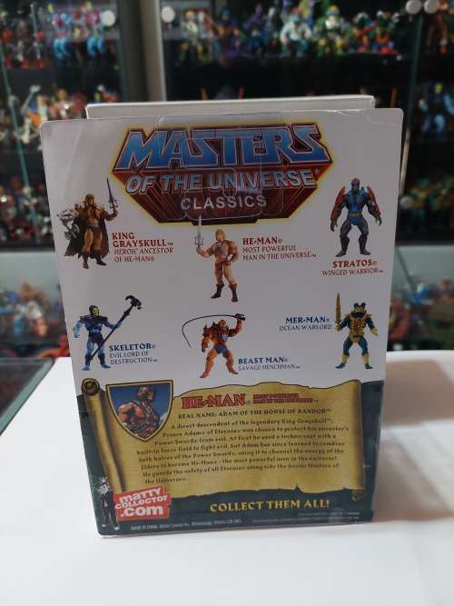 MOTUC HE-MAN (MOC) Masters Of The Universe Classics Figure He-Man