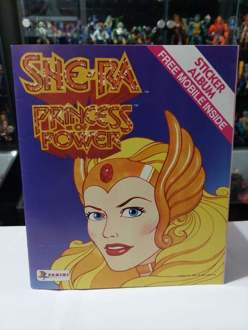 1986 SHE-RA PANINI STICKER ALBUM 175/214 STICKERS PRESENT  45