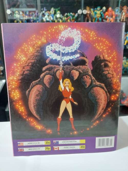 1986 SHE-RA PANINI STICKER ALBUM 175/214 STICKERS PRESENT  45
