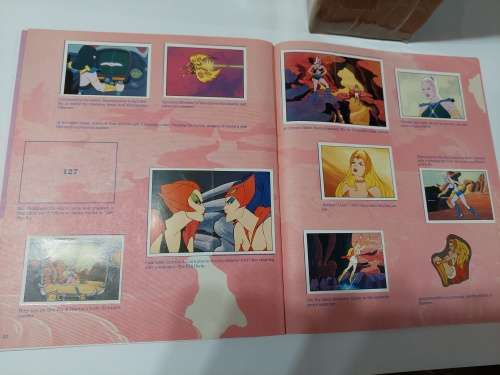 1986 SHE-RA PANINI STICKER ALBUM 175/214 STICKERS PRESENT  45