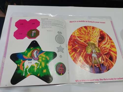 1986 SHE-RA PANINI STICKER ALBUM 153/214 STICKERS PRESENT