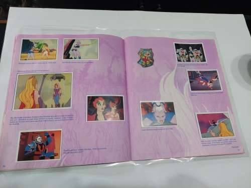 1986 SHE-RA PANINI STICKER ALBUM 153/214 STICKERS PRESENT