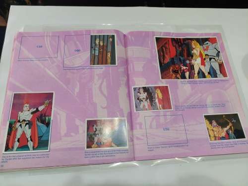 1986 SHE-RA PANINI STICKER ALBUM 153/214 STICKERS PRESENT