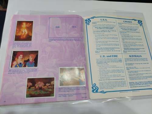 1986 SHE-RA PANINI STICKER ALBUM 153/214 STICKERS PRESENT