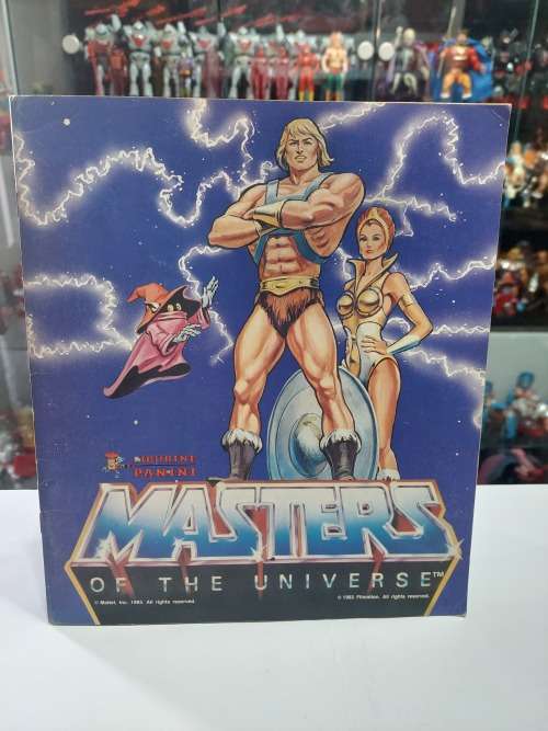 1983 MOTU PANINI STICKER ALBUM 30/216 STICKERS PRESENT He-Man Masters of The Universe