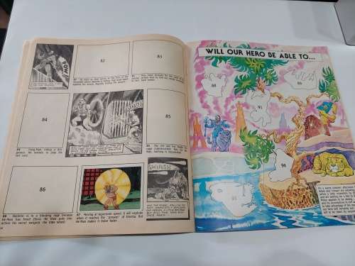 1983 MOTU PANINI STICKER ALBUM 30/216 STICKERS PRESENT He-Man Masters of The Universe
