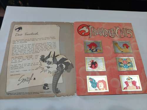 1986 Thundercats Panini Sticker Album 249/264 STICKERS PRESENT Vintage Figure