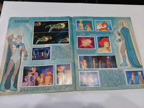 1986 Thundercats Panini Sticker Album 249/264 STICKERS PRESENT Vintage Figure