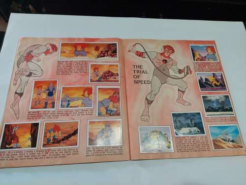 1986 Thundercats Panini Sticker Album 249/264 STICKERS PRESENT Vintage Figure
