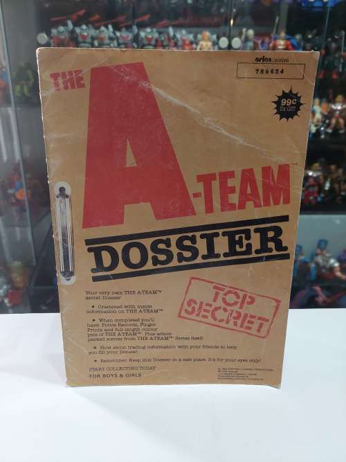 1983 The A-Team DOSSIER 68/125 STICKERS PRESENT